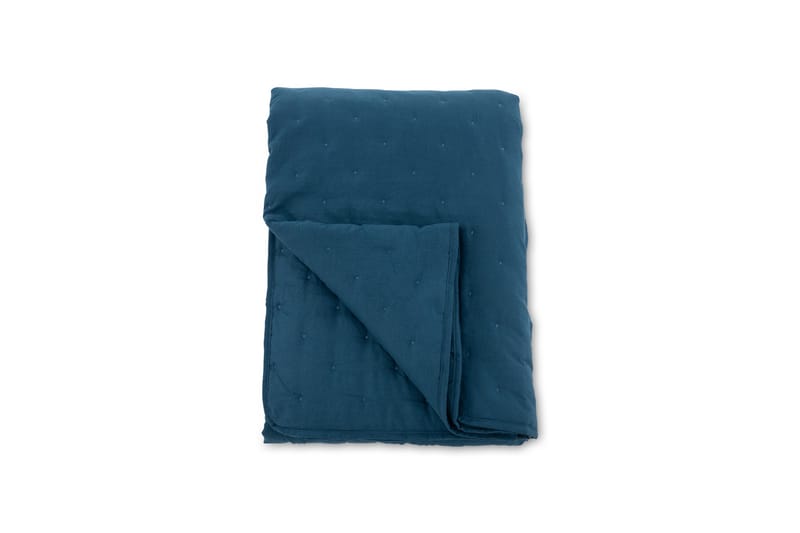 Sally Sengetæppe 260x80 cm - Blå - Tekstiler - Sengetøj - Sengetæppe - Sengetæppe dobbeltseng