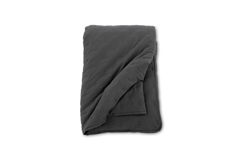 Sally Sengetæppe 80x150 cm - Antrasitt - Tekstiler - Sengetøj - Sengetæppe - Sengetæppe dobbeltseng