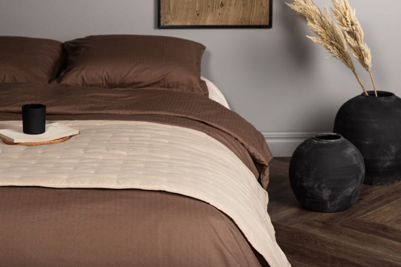 Sally Sengetæppe 80x150 cm - Beige - Tekstiler - Sengetøj - Sengetæppe - Sengetæppe dobbeltseng