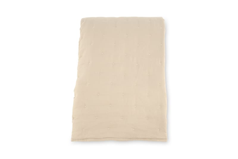 Sally Sengetæppe 80x150 cm - Beige - Tekstiler - Sengetøj - Sengetæppe - Sengetæppe dobbeltseng