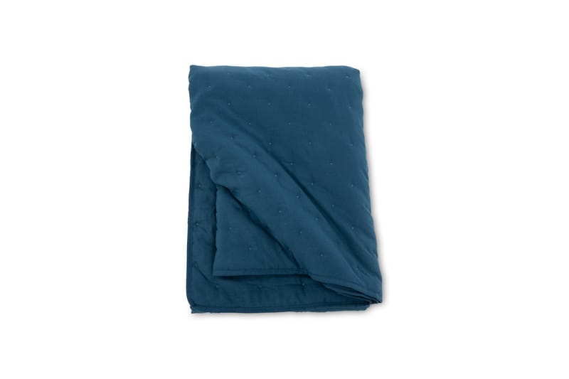 Sally Sengetæppe 80x180 cm - Blå - Tekstiler - Sengetøj - Sengetæppe - Sengetæppe dobbeltseng