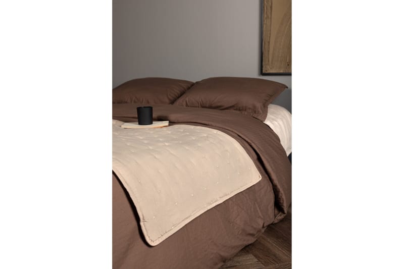 Sally Sengetæppe 80x260 cm - Beige - Tekstiler - Sengetøj - Sengetæppe - Sengetæppe dobbeltseng