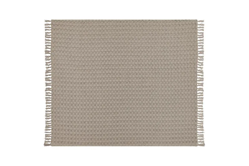 Sengetæppe Bere Taupe, 200x220 cm - Taupe, 200x220 cm - Tekstiler - Sengetøj - Sengetæppe - Sengetæppe enkeltseng