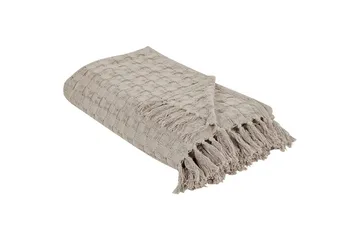 Sengetæppe Bere Taupe, 220x240 cm