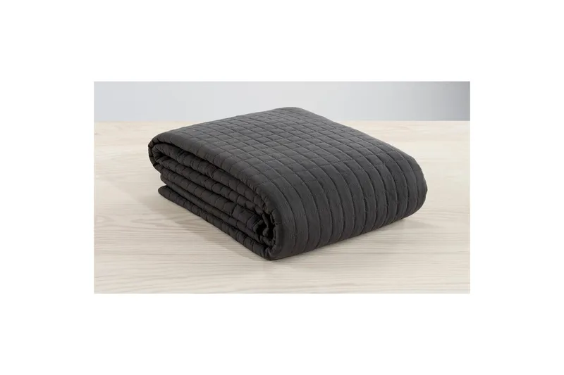 Sengetæppe Borganäs of Sweden - 150 x 250 cm, Grå - Tekstiler - Sengetøj - Sengetæppe - Sengetæppe enkeltseng