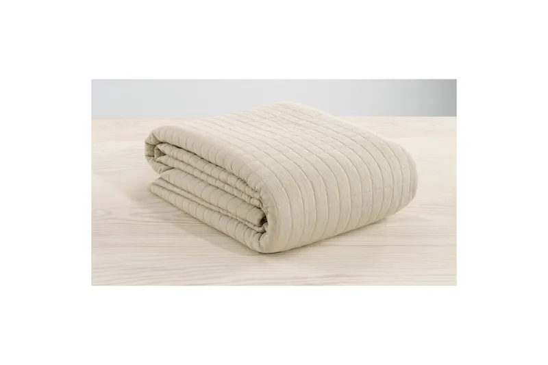 Sengetæppe Borganäs of Sweden - 250 x 250 cm, Linned - Tekstiler - Sengetøj - Sengetæppe - Sengetæppe enkeltseng
