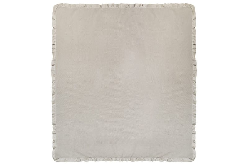 Sengetæppe Hatton Beige, 200x240 cm - Beige, 200x240 cm - Tekstiler - Sengetøj - Sengetæppe - Sengetæppe dobbeltseng