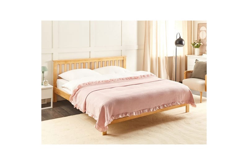 Sengetæppe Hatton Rosa, 200x220 cm - Rosa, 200x220 cm - Tekstiler - Sengetøj - Sengetæppe - Sengetæppe dobbeltseng
