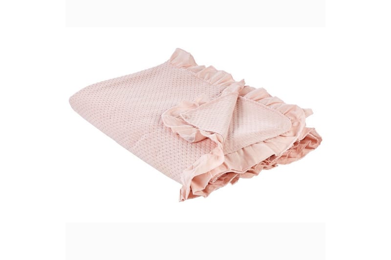 Sengetæppe Hatton Rosa, 200x220 cm - Rosa, 200x220 cm - Tekstiler - Sengetøj - Sengetæppe - Sengetæppe dobbeltseng