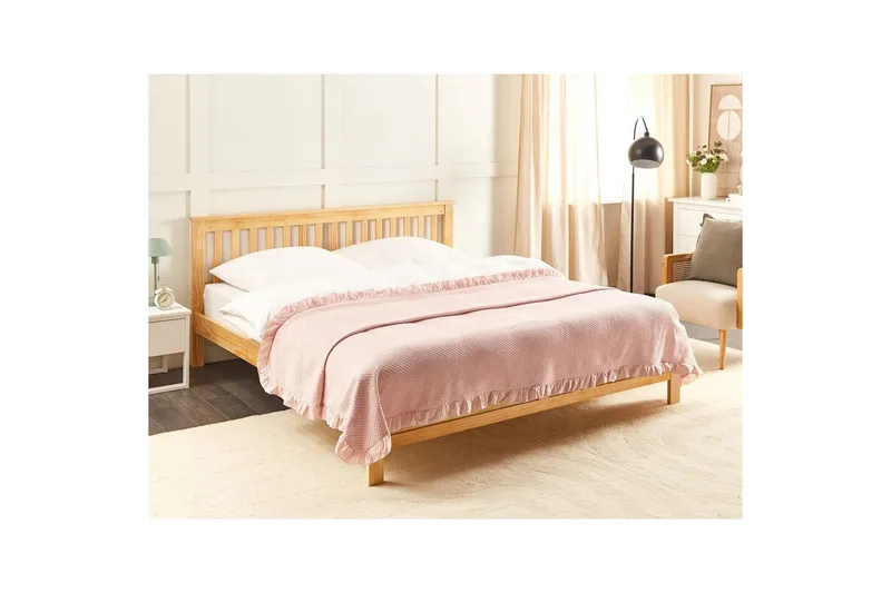 Sengetæppe Hatton Rosa, 220x240 cm - Rosa, 220x240 cm - Tekstiler - Sengetøj - Sengetæppe - Sengetæppe dobbeltseng
