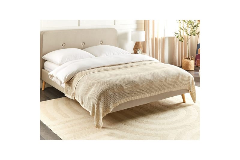 Sengetæppe Ilen Beige - Beige - Tekstiler - Sengetøj - Sengetæppe - Sengetæppe enkeltseng