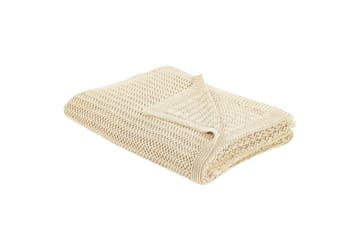 Sengetæppe Ilen Beige