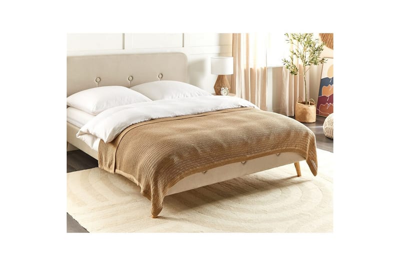 Sengetæppe Ilen Brun - Brun - Tekstiler - Sengetøj - Sengetæppe - Sengetæppe enkeltseng