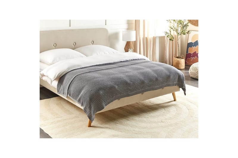 Sengetæppe Ilen Grå - Grå - Tekstiler - Sengetøj - Sengetæppe - Sengetæppe enkeltseng