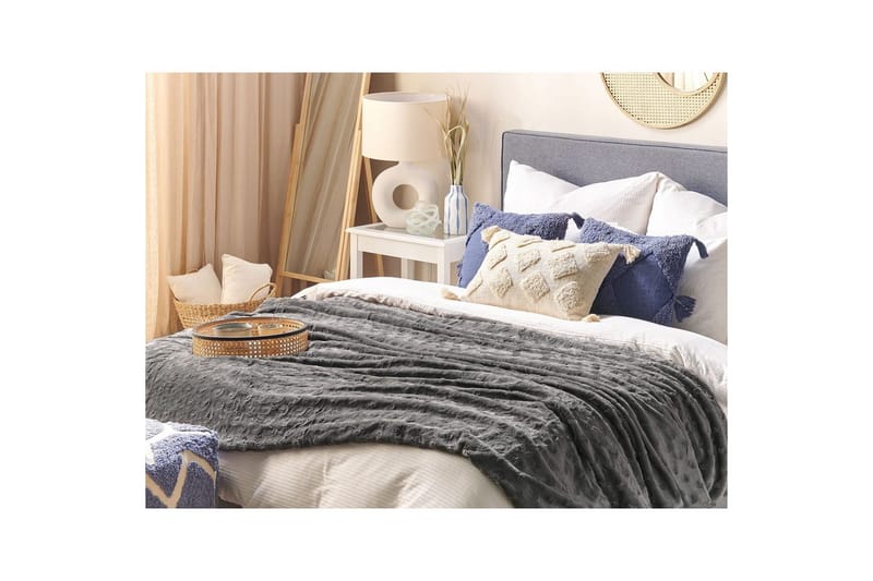 Sengetæppe Kandilli Grå/hvid - Grå/hvid - Tekstiler - Sengetøj - Sengetæppe - Sengetæppe enkeltseng