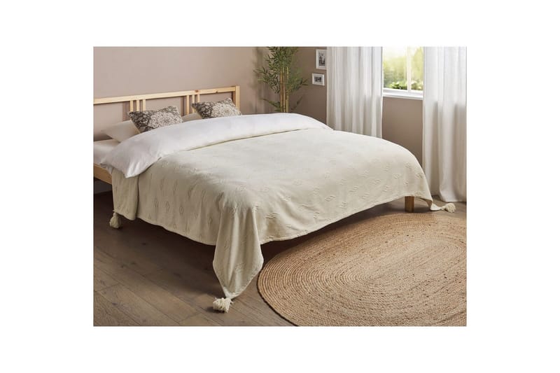 Sengetæppe Kazy 220x240 cm - 220x240 cm - Tekstiler - Sengetøj - Sengetæppe - Sengetæppe enkeltseng