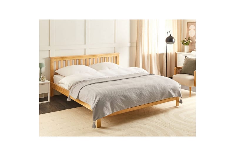 Sengetæppe Lindula Beige, 150x200 cm - Beige, 150x200 cm - Tekstiler - Sengetøj - Sengetæppe - Sengetæppe enkeltseng
