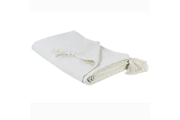 Sengetæppe Lindula Hvid, 150x200 cm