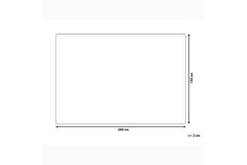 Sengetæppe Lindula Hvid, 150x200 cm - Hvid, 150x200 cm - Tekstiler - Sengetøj - Sengetæppe - Sengetæppe enkeltseng