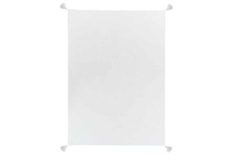 Sengetæppe Lindula Hvid, 150x200 cm - Hvid, 150x200 cm - Tekstiler - Sengetøj - Sengetæppe - Sengetæppe dobbeltseng