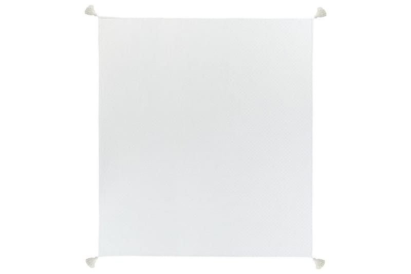 Sengetæppe Lindula Hvid, 200x220 cm - Hvid, 200x220 cm - Tekstiler - Sengetøj - Sengetæppe - Sengetæppe dobbeltseng