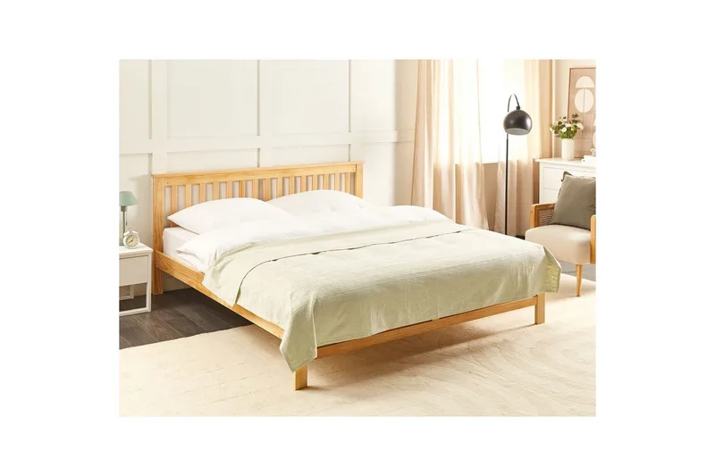 Sengetæppe Maraka Beige, 150x200 cm - Beige, 150x200 cm - Tekstiler - Sengetøj - Sengetæppe - Sengetæppe dobbeltseng