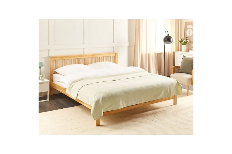 Sengetæppe Maraka Beige, 200x220 cm - Beige, 200x220 cm - Tekstiler - Sengetøj - Sengetæppe - Sengetæppe dobbeltseng