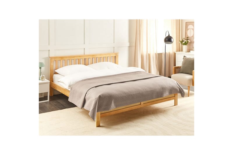 Sengetæppe Nape Beige, 200x220 cm - Beige, 200x220 cm - Tekstiler - Sengetøj - Sengetæppe - Sengetæppe dobbeltseng