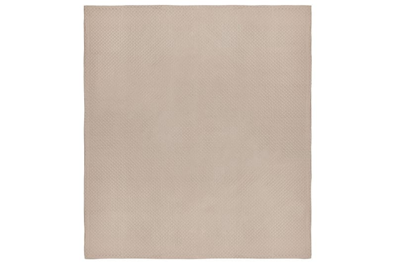 Sengetæppe Nape Beige, 200x220 cm - Beige, 200x220 cm - Tekstiler - Sengetøj - Sengetæppe - Sengetæppe dobbeltseng