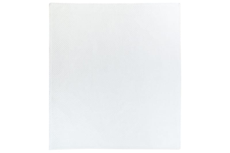 Sengetæppe Nape Hvid, 200x220 cm - Hvid, 200x220 cm - Tekstiler - Sengetøj - Sengetæppe - Sengetæppe dobbeltseng