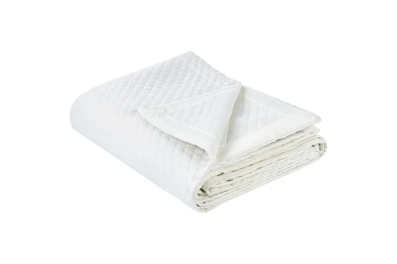 Sengetæppe Nape Hvid, 200x220 cm, Hvid, 200x220 cm