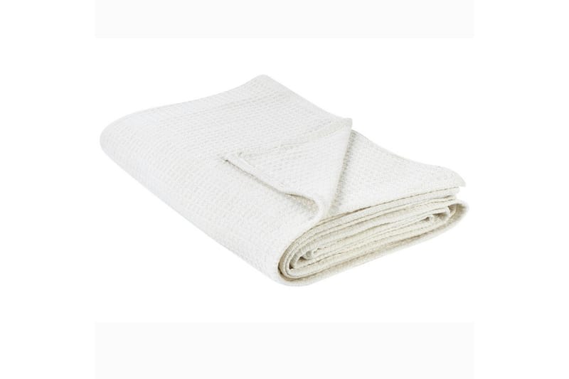 Sengetæppe Ragala Beige, 200x220 cm - Beige, 200x220 cm - Tekstiler - Sengetøj - Sengetæppe - Sengetæppe dobbeltseng