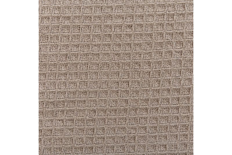 Sengetæppe Ragala Brun, 220x240 cm - Brun, 220x240 cm - Tekstiler - Sengetøj - Sengetæppe - Sengetæppe dobbeltseng