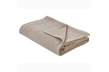 Sengetæppe Ragala Taupe, 200x220 cm