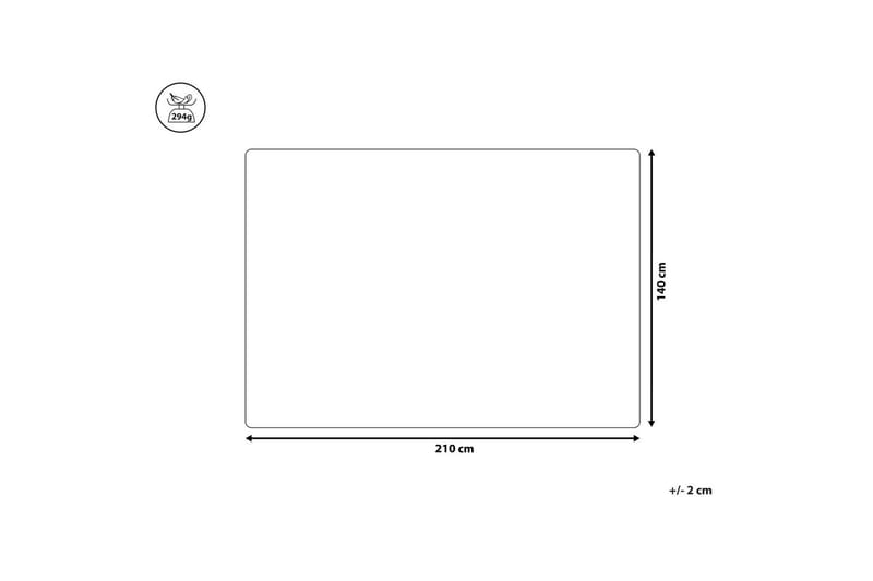 Sengetæppe Rayen 140x210 cm - 140x210 cm - Tekstiler - Sengetøj - Sengetæppe - Sengetæppe dobbeltseng