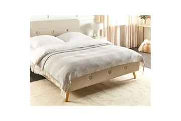 Sengetæppe Toutli Taupe, 220x240 cm - Taupe, 220x240 cm - Tekstiler - Sengetøj - Sengetæppe - Sengetæppe dobbeltseng