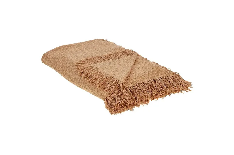 Sengetæppe Yerbent Brun, 200x220 cm, Brun, 200x220 cm