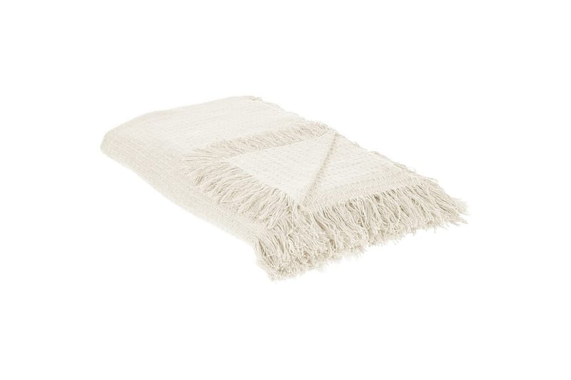 Sengetæppe Yerbent Hvid, 200x220 cm - Hvid, 200x220 cm - Tekstiler - Sengetøj - Sengetæppe - Sengetæppe enkeltseng