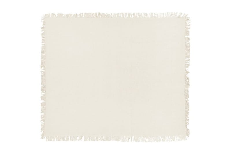 Sengetæppe Yerbent Hvid, 220x240 cm - Hvid, 220x240 cm - Tekstiler - Sengetøj - Sengetæppe - Sengetæppe enkeltseng