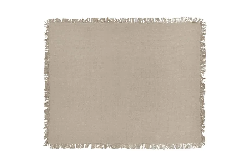 Sengetæppe Yerbent Taupe, 150x200 cm - Taupe, 150x200 cm - Tekstiler - Sengetøj - Sengetæppe - Sengetæppe dobbeltseng