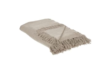 Sengetæppe Yerbent Taupe, 200x220 cm