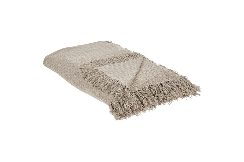 Sengetæppe Yerbent Taupe, 200x220 cm - Taupe, 200x220 cm - Tekstiler - Sengetøj - Sengetæppe - Sengetæppe dobbeltseng