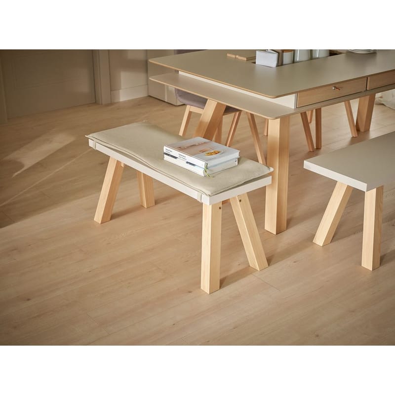 Bænkepude 4 You Fresh smal - Beige - Tekstiler - Sengetøj - Sovepude - Inderpuder