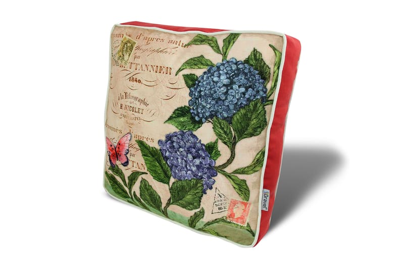 Gravel Pude 42x42 cm, Multifarvet