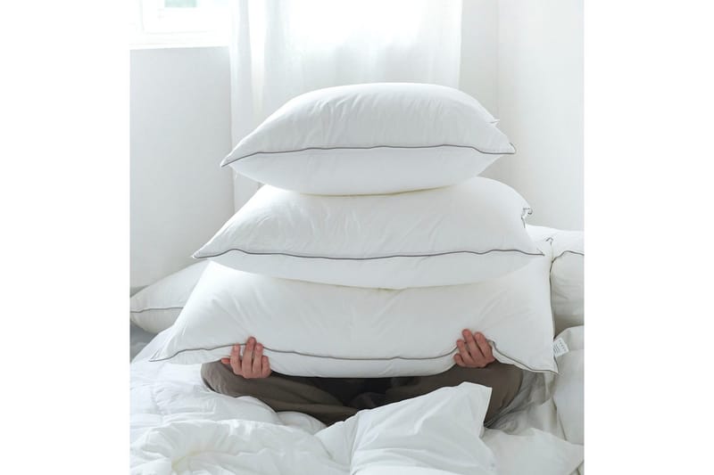 Pude Hotelpude - 50 x 60 cm (lav) - Tekstiler - Sengetøj - Sovepude - Inderpuder