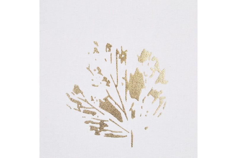 Pyntepuder Goldenrod sæt af 2 Hvid/guld - Hvid/guld - Tekstiler - Sengetøj - Sovepude - Inderpuder