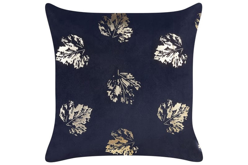 Pyntepuder Goldenrod sæt af 2 Sort/guld - Sort/guld - Tekstiler - Sengetøj - Sovepude - Inderpuder