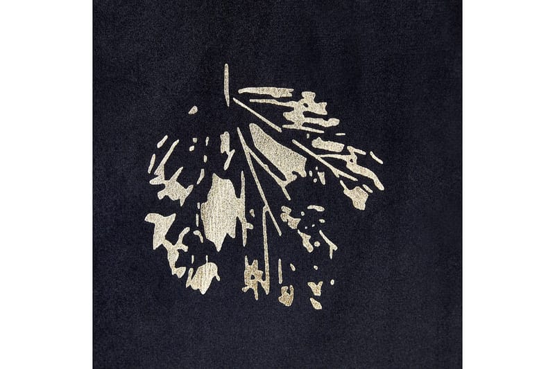 Pyntepuder Goldenrod sæt af 2 Sort/guld - Sort/guld - Tekstiler - Sengetøj - Sovepude - Inderpuder