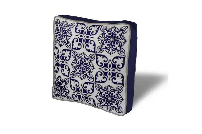 Zyvra Inderpude 42x42 cm, Blå