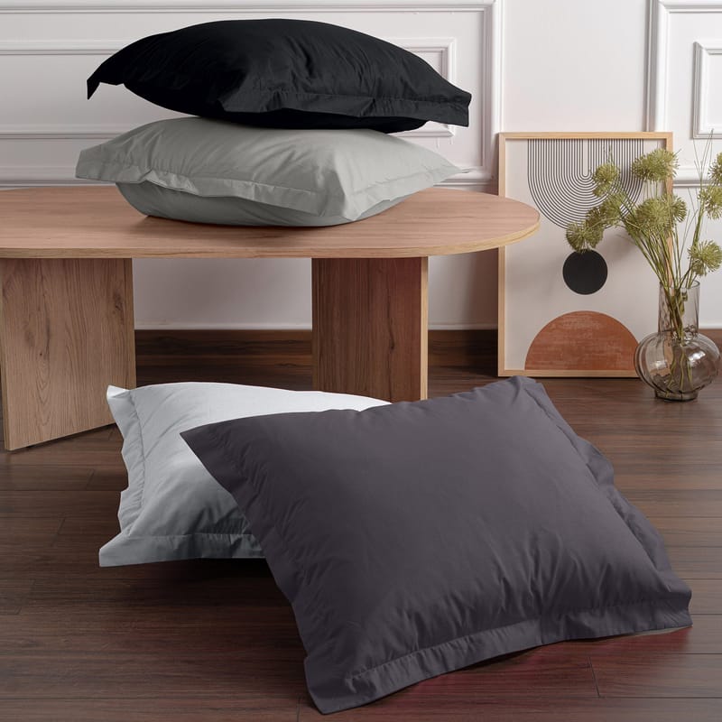 Veyloren pudebetræk 2-pak 50x70 cm - Hvid - Tekstiler - Sengetøj - Hovedpudebetræk